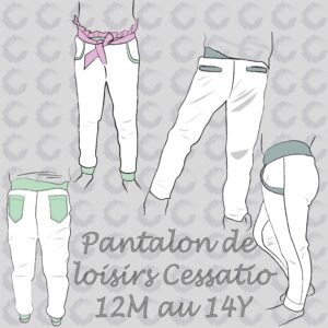 Pantalon De Loisirs Cessatio - Français